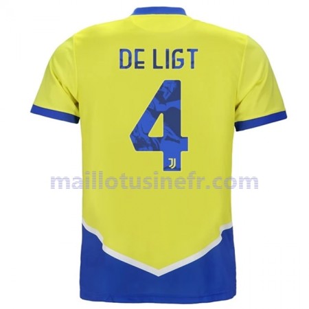 Maillot de Foot Juventus Matthijs de Ligt 4 Troisième 2021-22